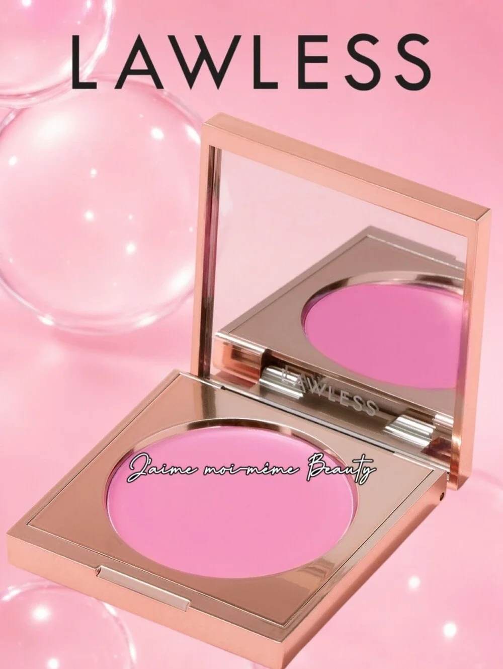 LAWLESS Cream Blush In Gumdrop– Radiant Pink Glow